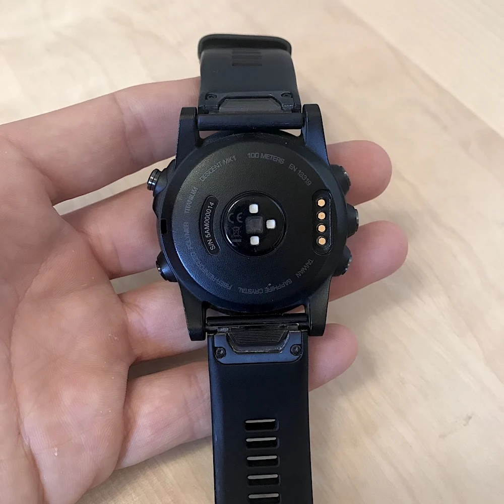 Sensor der Garmin Descent MK1